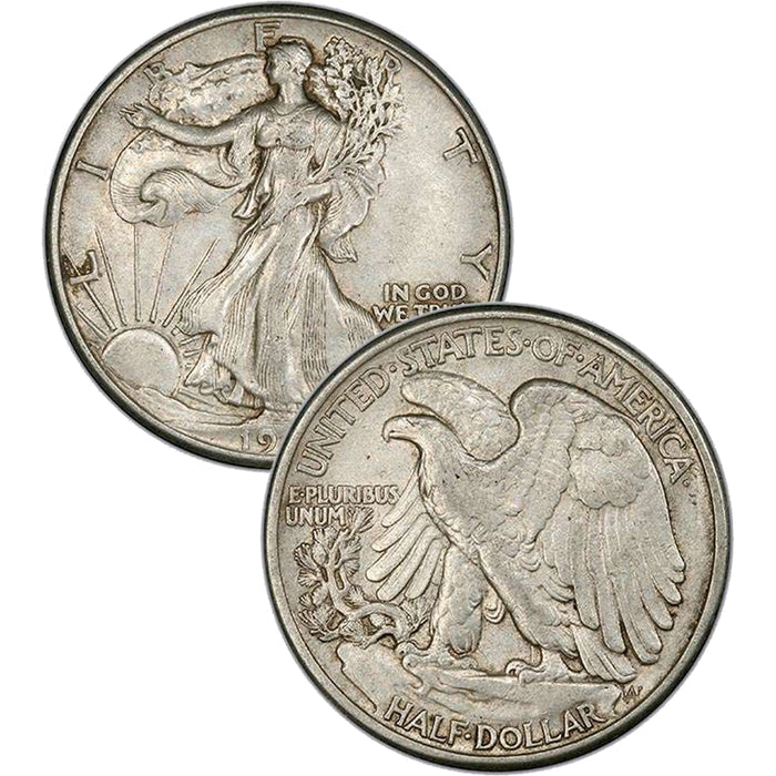 1937-S Walking Liberty Half Dollar