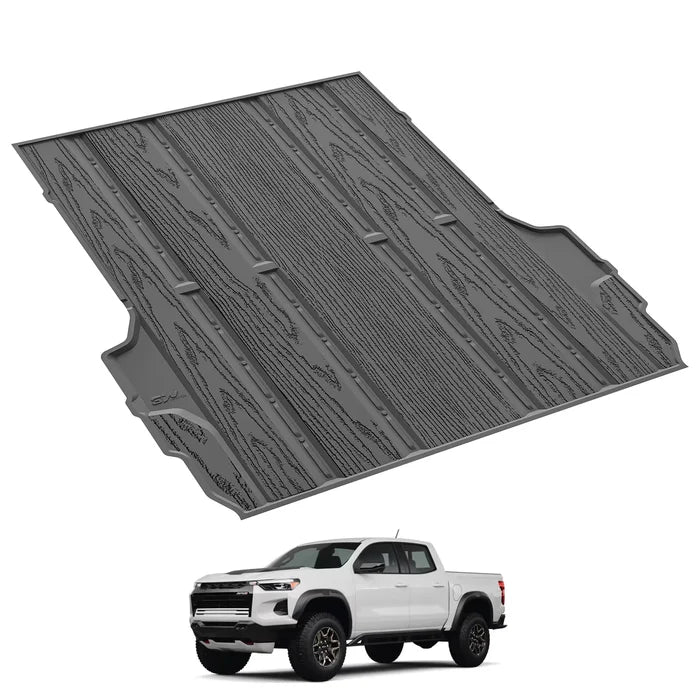 3W Custom Floor Mats for Chevrolet Chevy Colorado/GMC Canyon Crew Cab 2023-2026 Thorex™ All-Weather Protection - 3Wliners