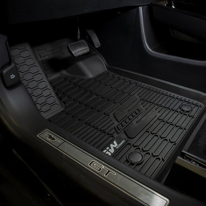 3W Ford Mustang Mach-E 2021-2024 Custom Floor Mats / Trunk Mat TPE Material & All-Weather Protection Vehicles & Parts 3Wliners
