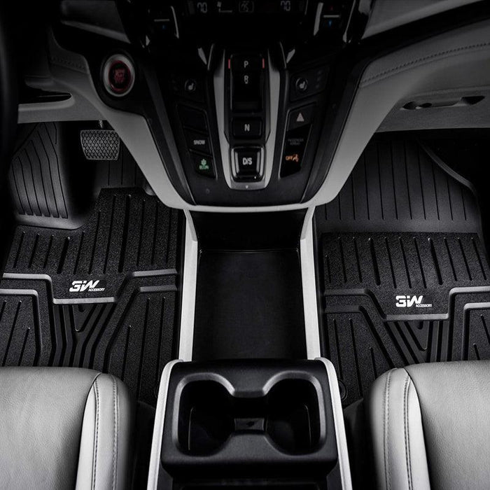 3W Honda Odyssey 2018-2025 Custom Floor Mats / Trunk Mat TPE Material & All-Weather Protection Vehicles & Parts 3Wliners