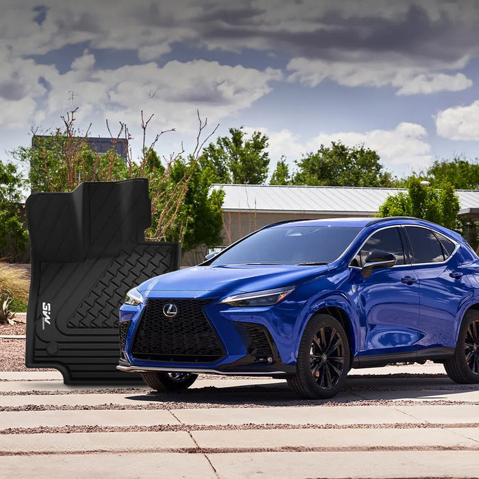 3W LEXUS NX 2022-2025 (Not for Hybrid) Custom Floor Mats TPE Material & All-Weather Protection Vehicles & Parts 3Wliners