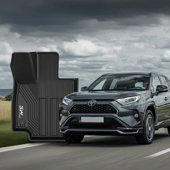 3W Toyota RAV4 2019-2024 Custom Floor Mats Cargo Liner TPE Material & All-Weather Protection Vehicles & Parts 3Wliners