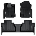 3W Toyota Tundra 2014-2021 (Only for CrewMax Cab) Custom Floor Mats TPE Material & All-Weather Protection Vehicles & Parts 3Wliners 2014-2021 Tundra 2014-2021 1st&2nd Row Mats
