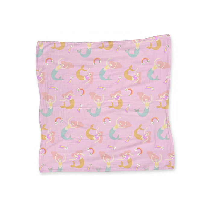 47in Bubbly Shell Muslin Blanket