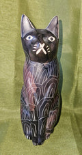 6" Decorative Stone Cat