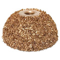 AA 2 Dia. Solid Contour Cup Rasps w/ Nut - (3/8 AH) - 2 Dia