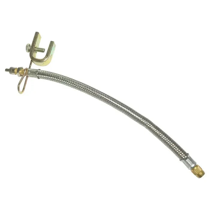 AA Flexible Truck Valve Extension - Braided Steel (Ea) - 10