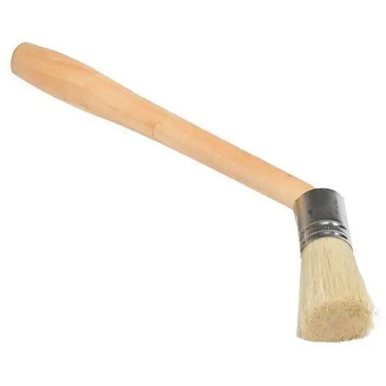 Tire Repair Tools - AA Horsehair Paste Applicator Brush (Wooden Handle)