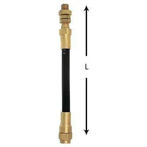 Tire Valves - AA Large Bore Flexible Valve Extension 8 In L