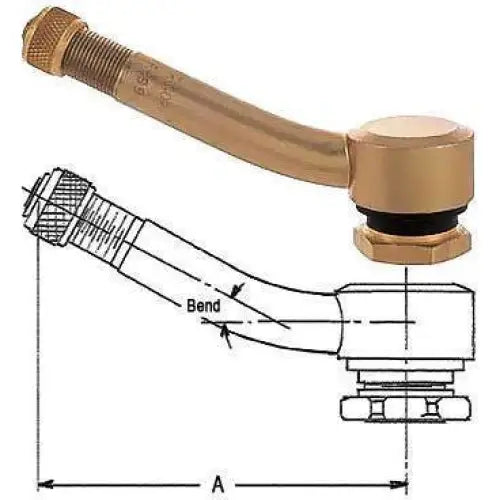 Tire Valves - AA Large Bore Special Hydroflating Valve TR-JF-994