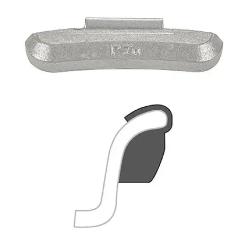 AA P Style Uncoated Wheel Weight Kit (Zinc 200 Pcs) - Wheel
