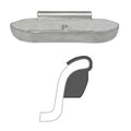 AA P Uncoated Clip-On Wheel Weight (Lead) - 10 gm / 0.25 oz