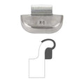 AA RC Uncoated Clip-On Wheel Weight (Lead) - 6 oz / 25/Box -