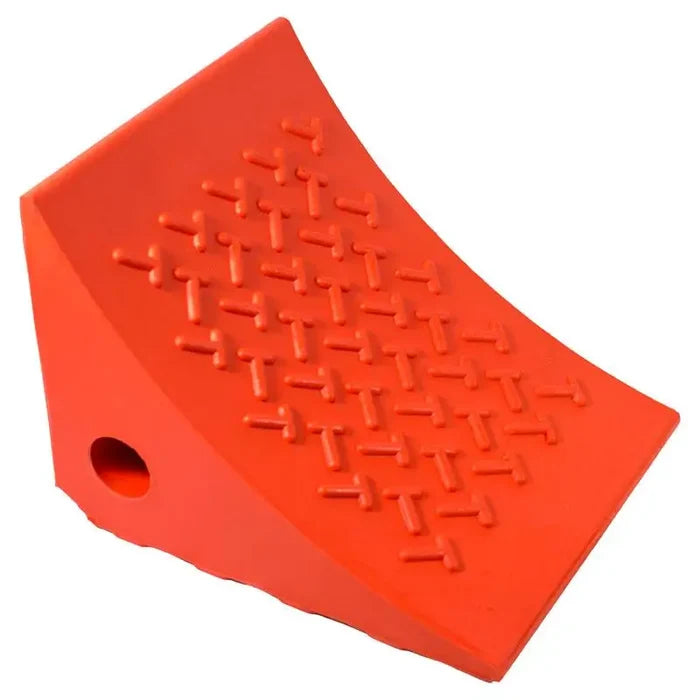 AME 15309 Urethane Wheel Chock Orange (Ea) - Shop Equipments