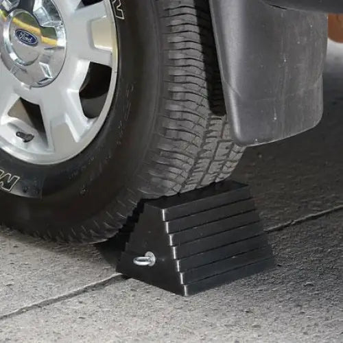 AME Rubber Wheel / Vehicle Chock (Ea) - Shop Equipments