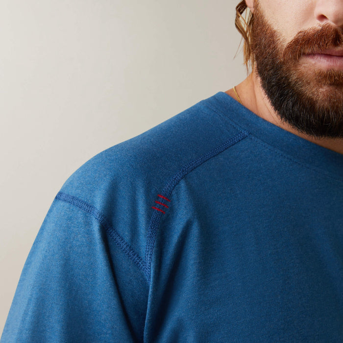 Ariat FR Air Crew T-Shirt-Key Largo Heather
