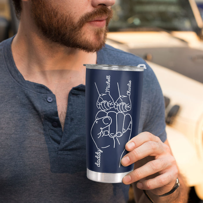 At Least You Don't Have Ugly Children - Personalized Custom Tumbler - Gift For Dad, Father