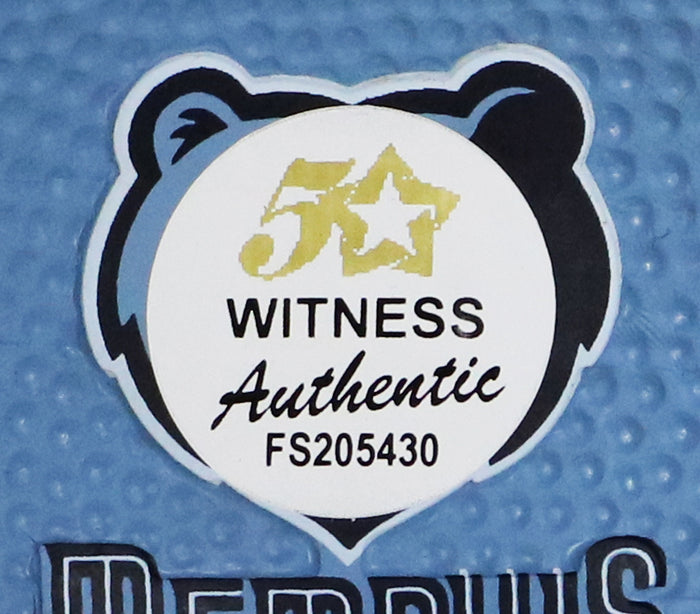 Avery Bradley Memphis Grizzlies Signed Autographed Spalding Grizzlies Logo Mini Basketball Witnessed COA