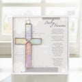Baby in Heaven Infant Memorial Stand Glass Cross
