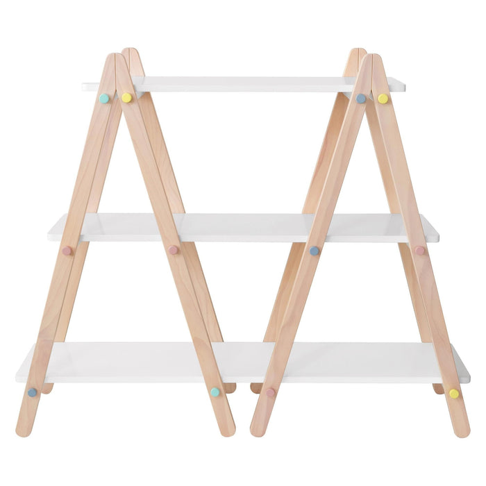 Babyletto Bookcases White / Washed Natural Babyletto Dottie Bookcase