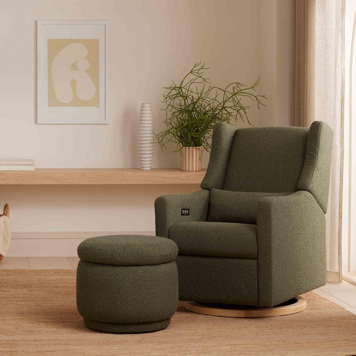 Babyletto Ottomans Babyletto Enoki Storage Ottoman in Boucle