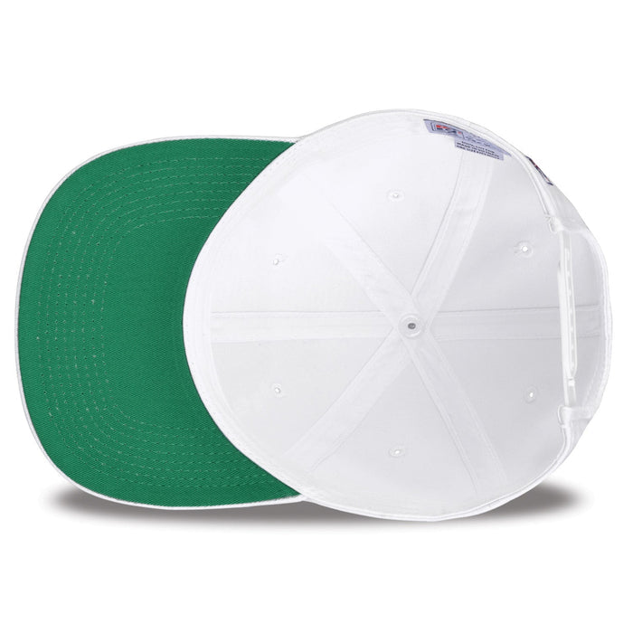 Baylor Bears Retro Circle Snapback - White, alternate view 3