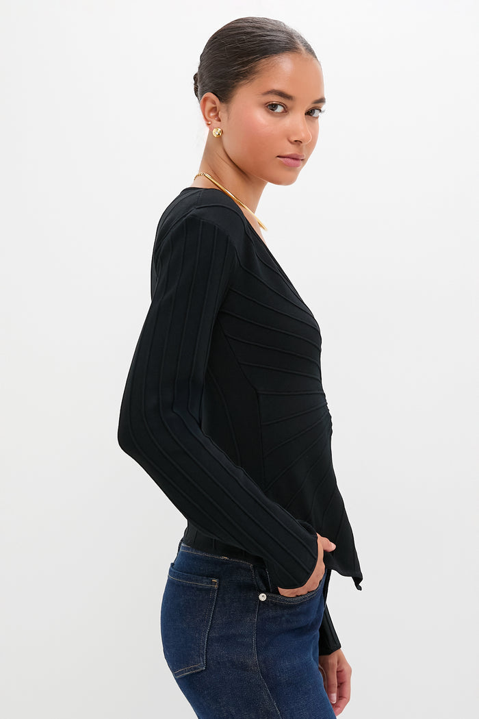 Black Collette Top