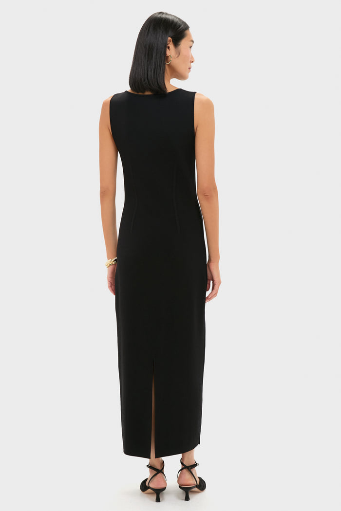 Black Kingston Knit Dress