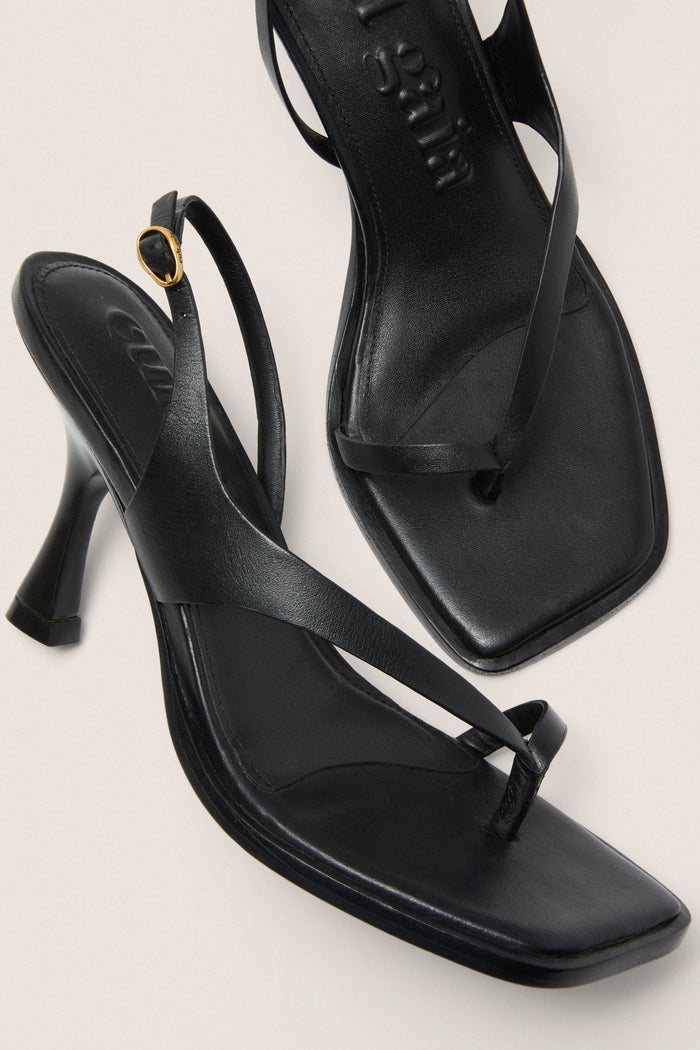 Black Paxton Sandals