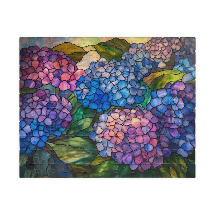 Blooming Hydrangeas Puzzle - 1014 Pieces