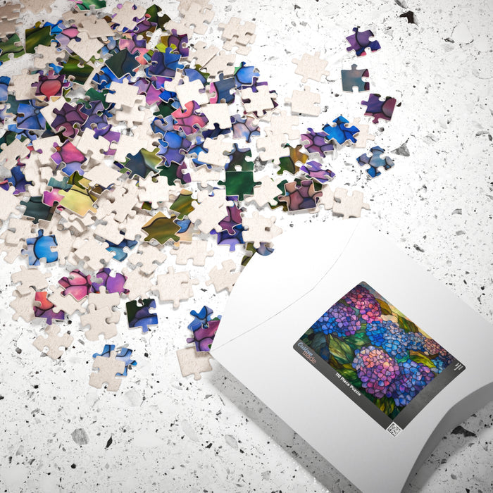 Blooming Hydrangeas Puzzle - 1014 Pieces