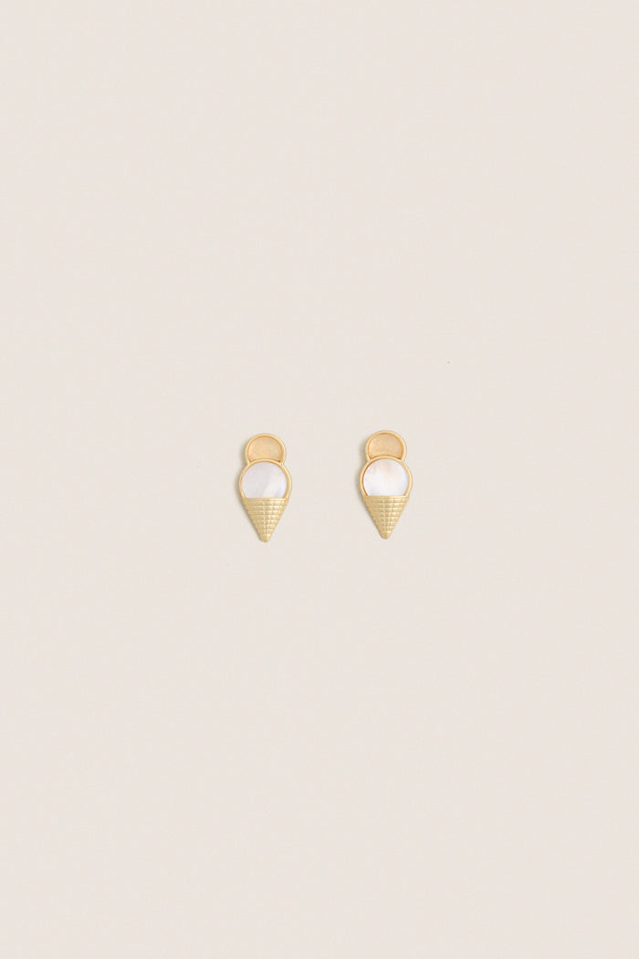 Blush Glace Studs