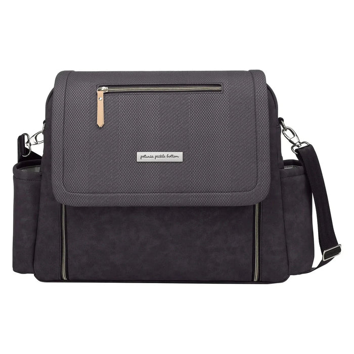 Petunia Pickle Bottom Diaper Bags Carbon Cable Stitch Boxy Backpack Deluxe