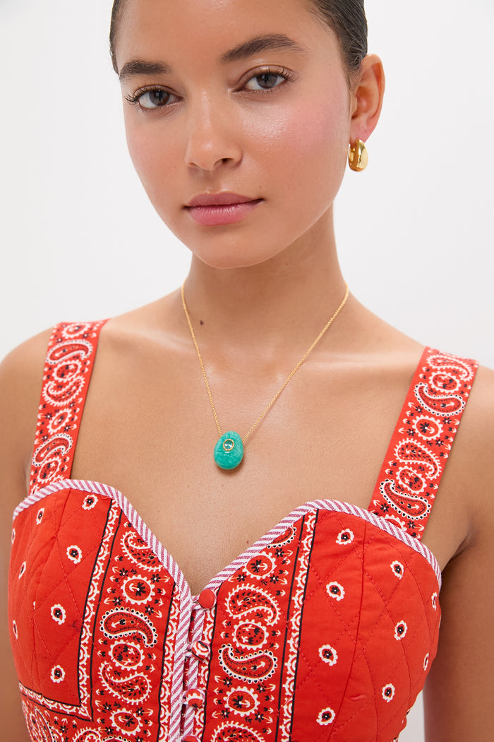 Brazilian Amazonite Constance Necklace