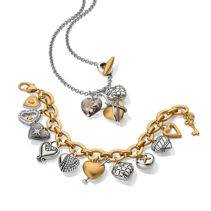 Brighton One Heart Toggle Necklace