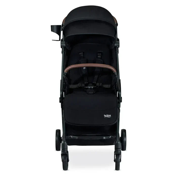 Britax Strollers - Lightweight/Travel Raven Black Britax Juniper Compact Stroller