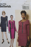 Butterick B6256, Misses Jacket, Skirt, Uncut Sewing Pattern, Sz Varies