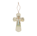 Ceramic Cross Ornament