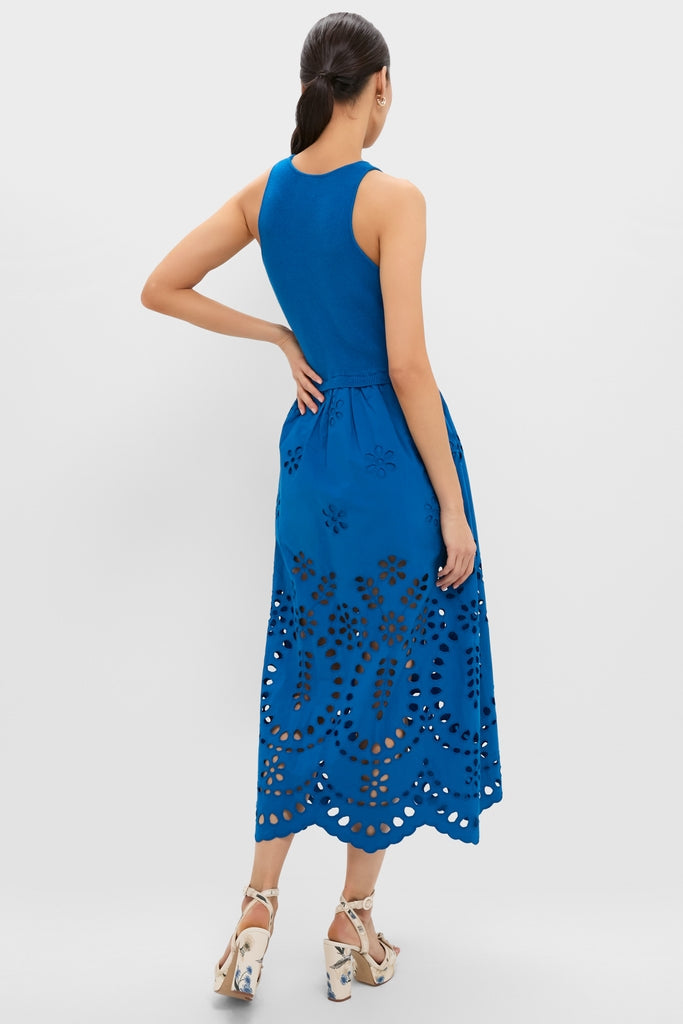 Cerulean Dawn Midi Dress