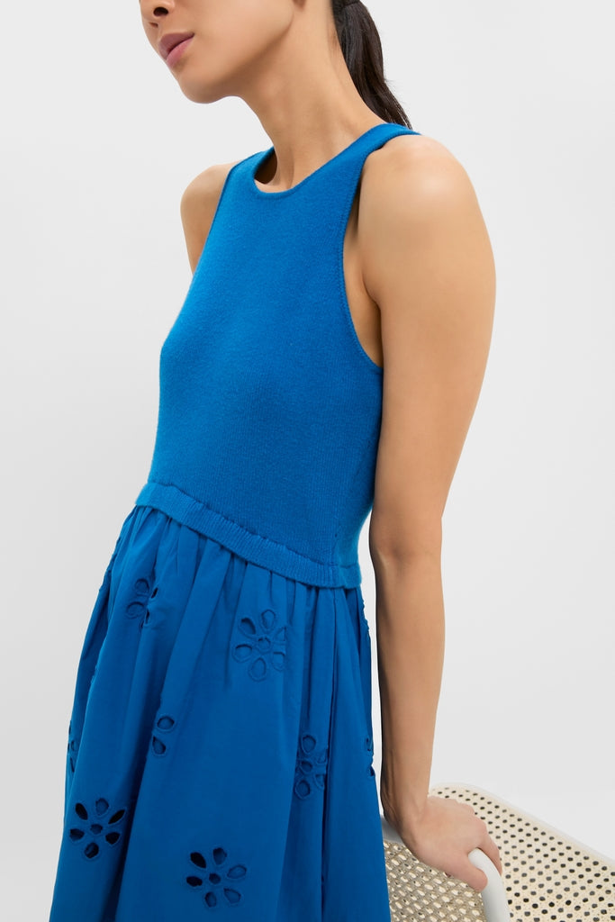 Cerulean Dawn Midi Dress