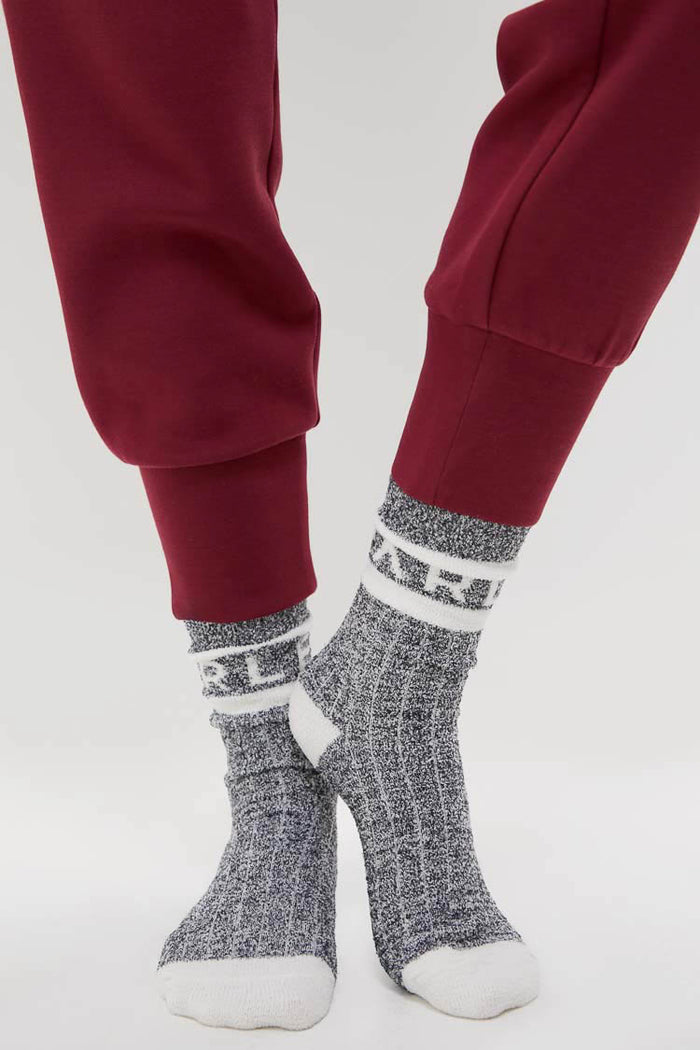 Charcoal Marl Spencer Sock