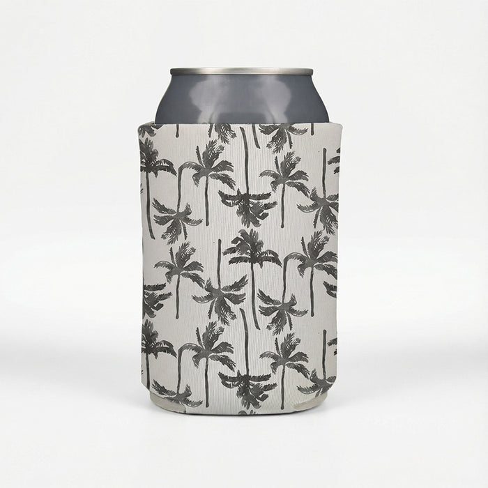 Charcoal Palm Can Cooler