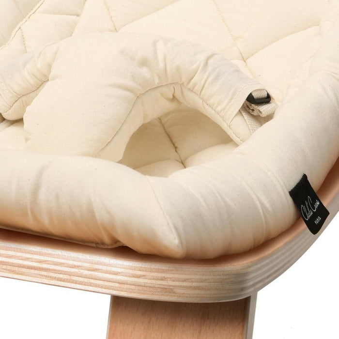 Charlie Crane Baby Rocker Levo Organic White - La Gentile Store