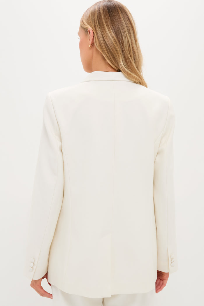 Cream Wool Warner Blazer