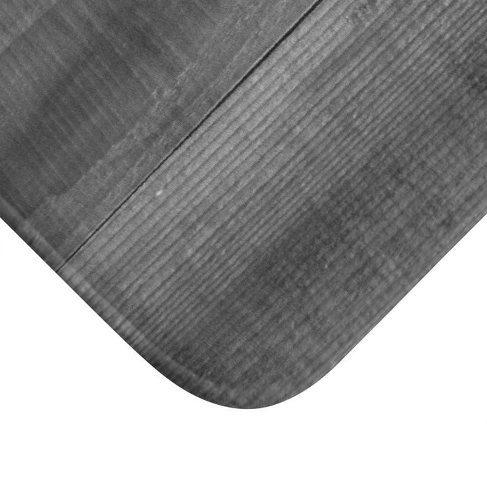Dark Gray Wood Memory Foam Mat - MAT99