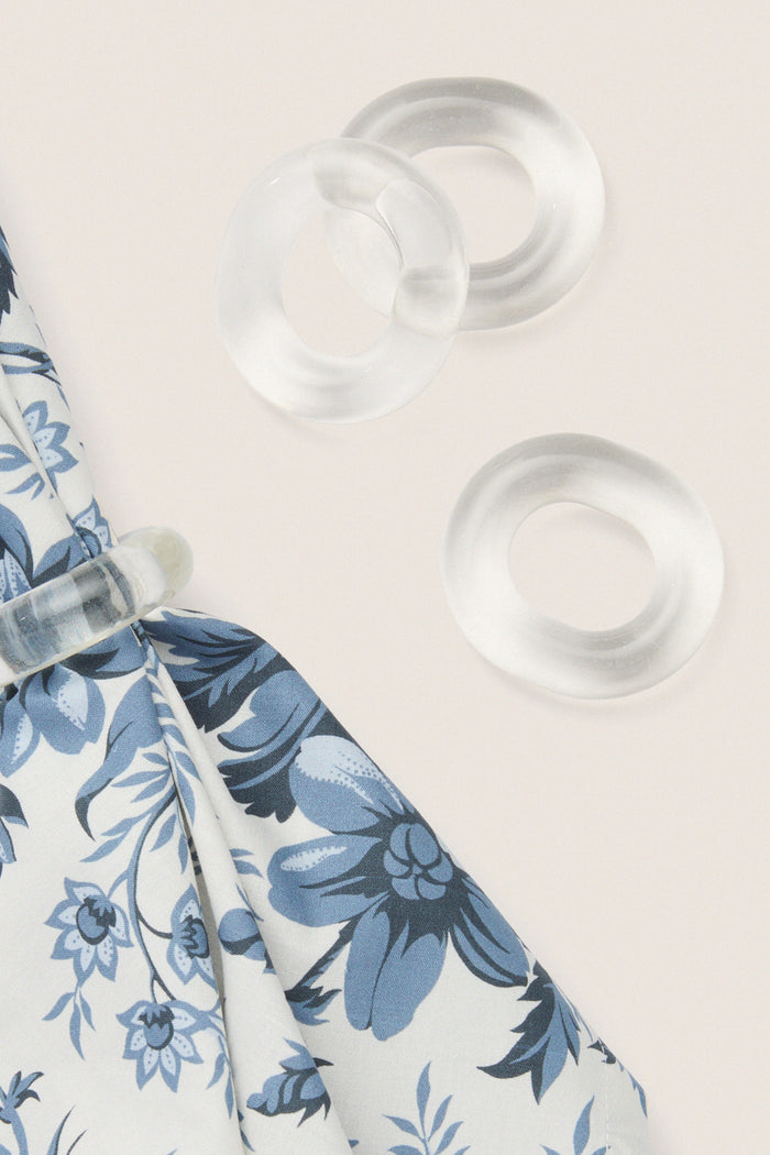 Delft Bloom Printed Napkins Set of 4