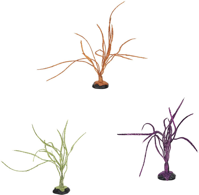 Dept 56 Halloween Festive Glitter Trees #6010464 Free Shipping