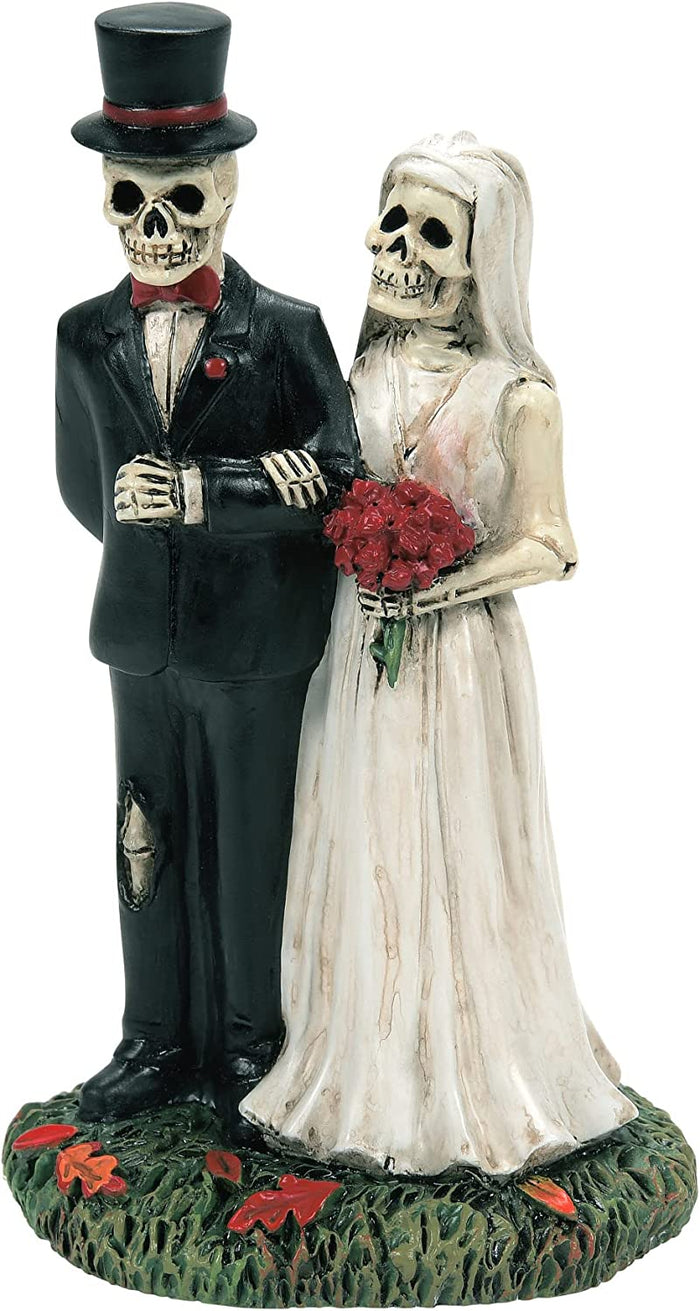Dept 56 Halloween Matriboney Wedding Skeletons #6012283