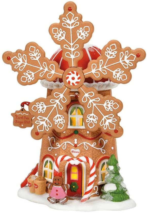 Dept 56 North Pole Gingerbread Cookie Mill   #6007610   Free Shipping
