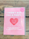 DOG BIRTHDAY CARD